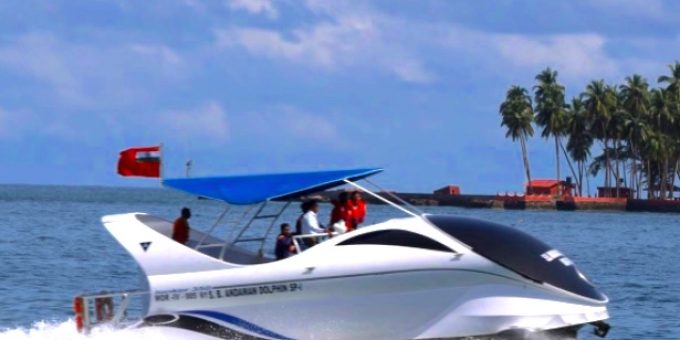 andaman-dolphin-glass-bottom-boat-at-north-bay